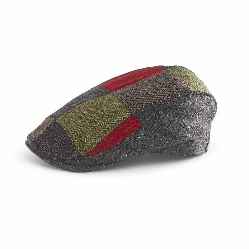 Product image for Irish Hat | Tailored Donegal Tweed Patch Cap