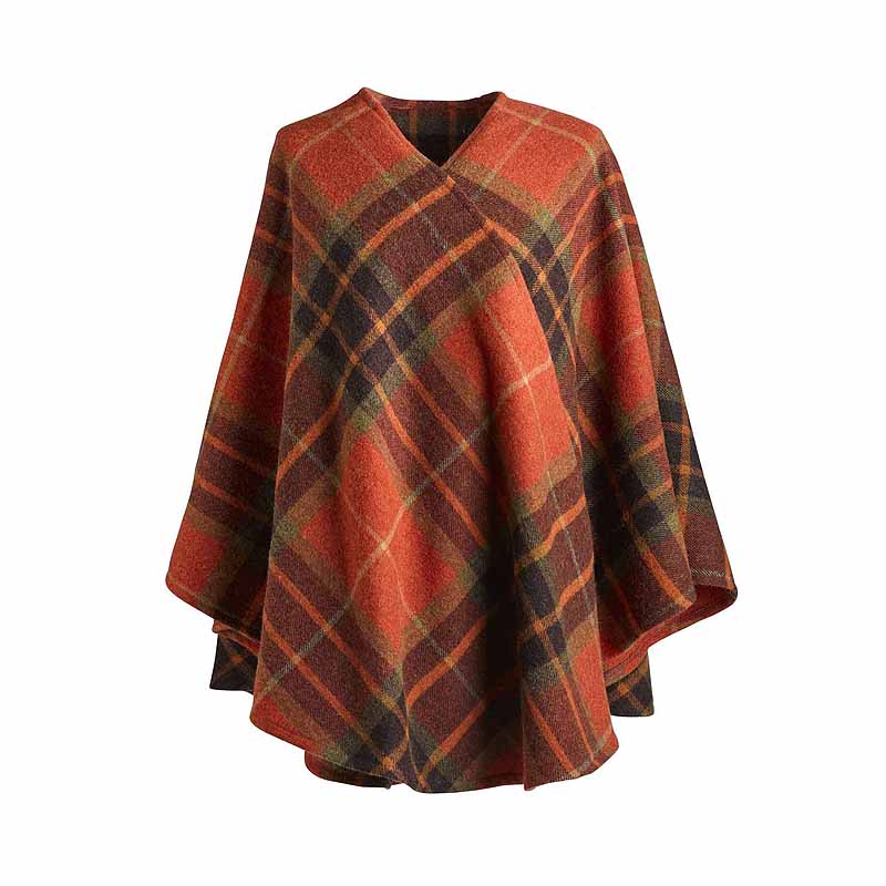 Product image for Irish Cape | 100% Brushed Lambswool Ladies Cape ULADH