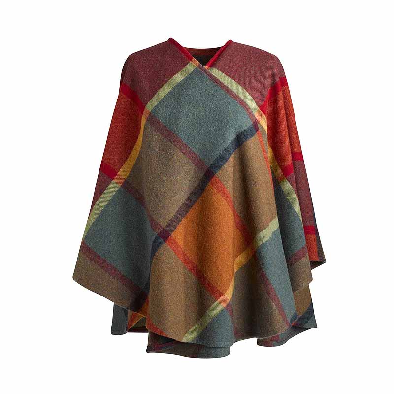 Product image for Irish Cape | 100% Brushed Lambswool Ladies Cape MUMHAN