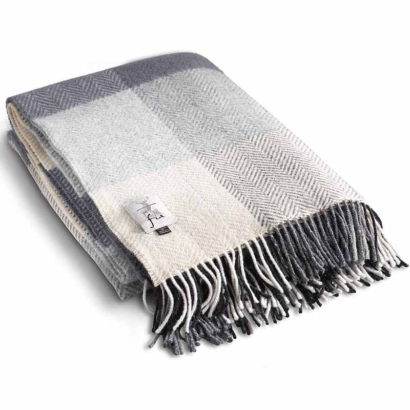 Product image for Irish Home | MALIN Cashmere Merino Wool Throw