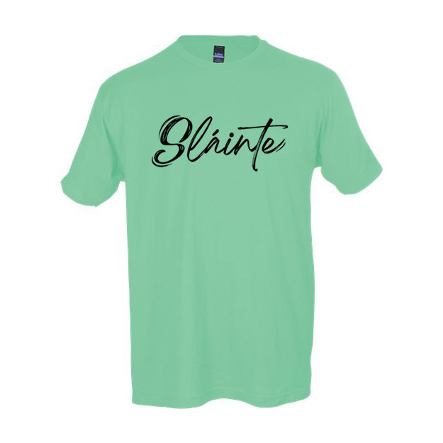 Product image for Irish T-Shirt | Slainte Gaelic Welcome Tee