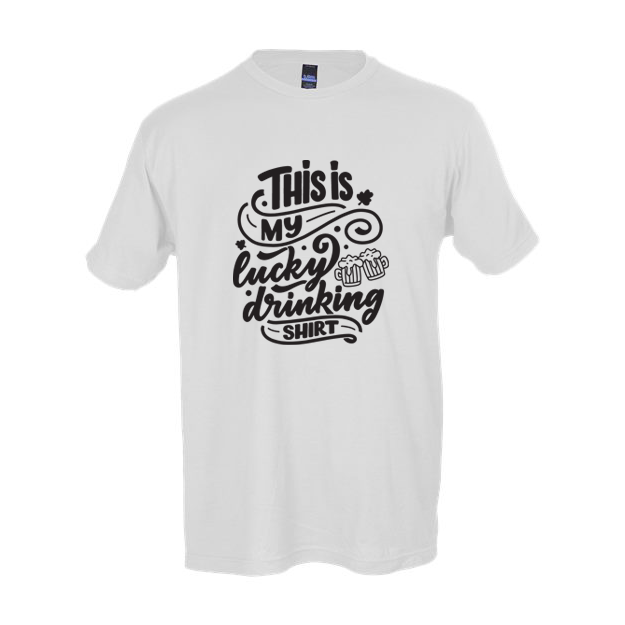 Product image for Irish T-Shirt | This Is My Lucky Drinking Shirt Tee