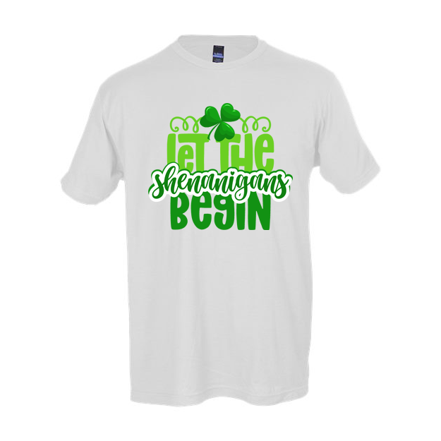 Product image for Irish T-Shirt | Let The Shenanigans Begin Tee