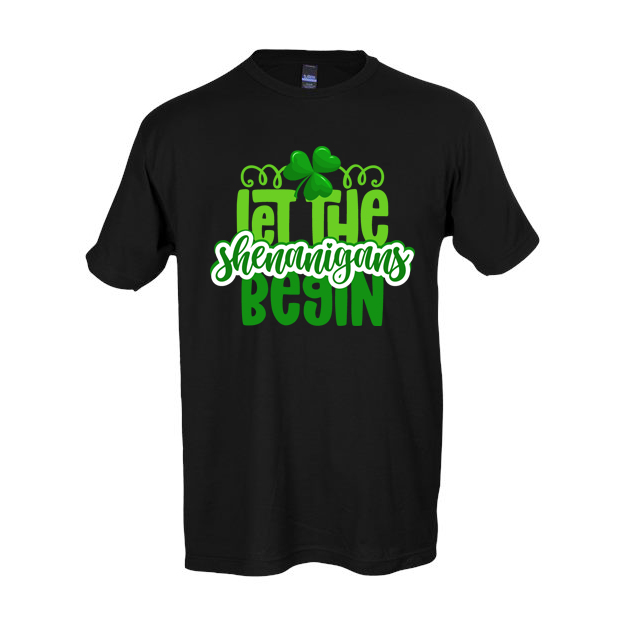 Product image for Irish T-Shirt | Let The Shenanigans Begin Tee