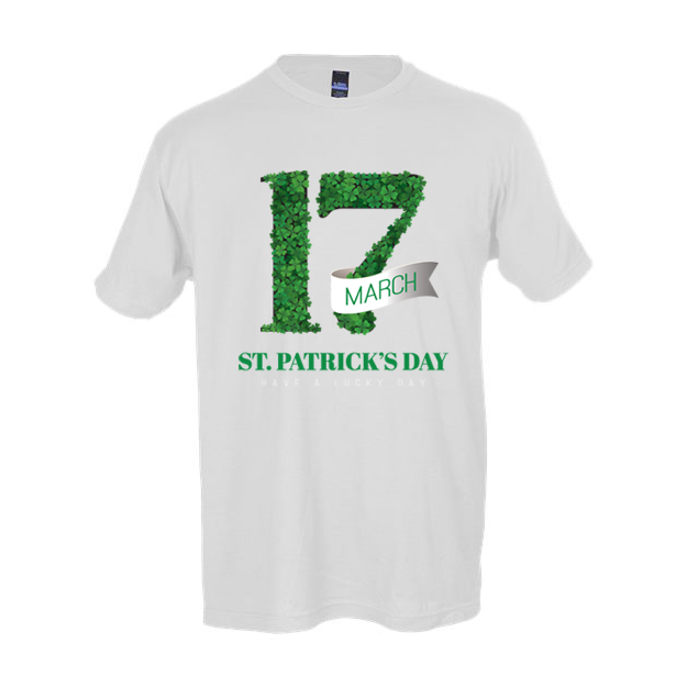Product image for Irish T-Shirt | March 17 Saint Patrick's Day Shamrock Tee