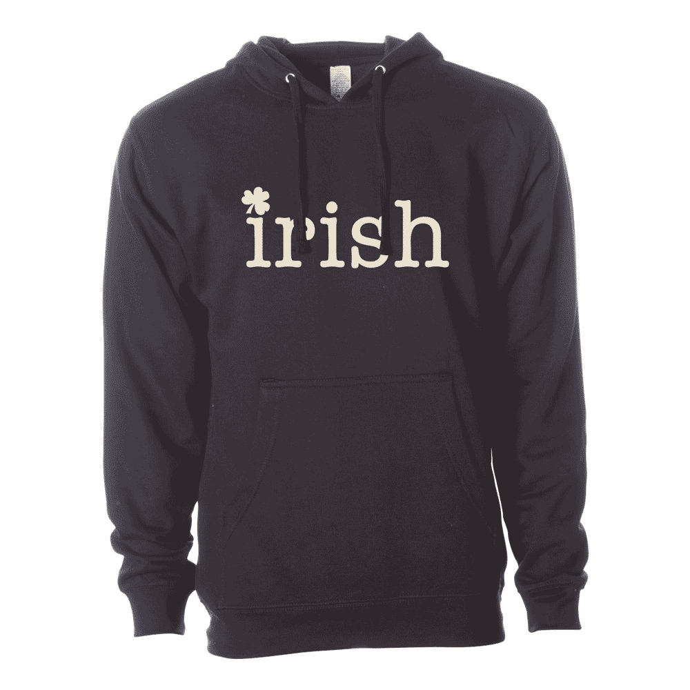 Product image for Irish Sweatshirt | Irish Shamrock Unisex Hooded Sweatshirt