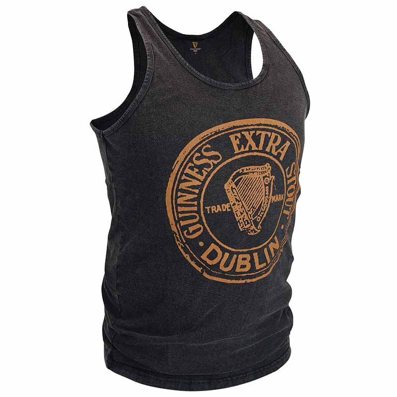 Product image for Irish Shirt | Guinness Washed Extra Stout Tank Top