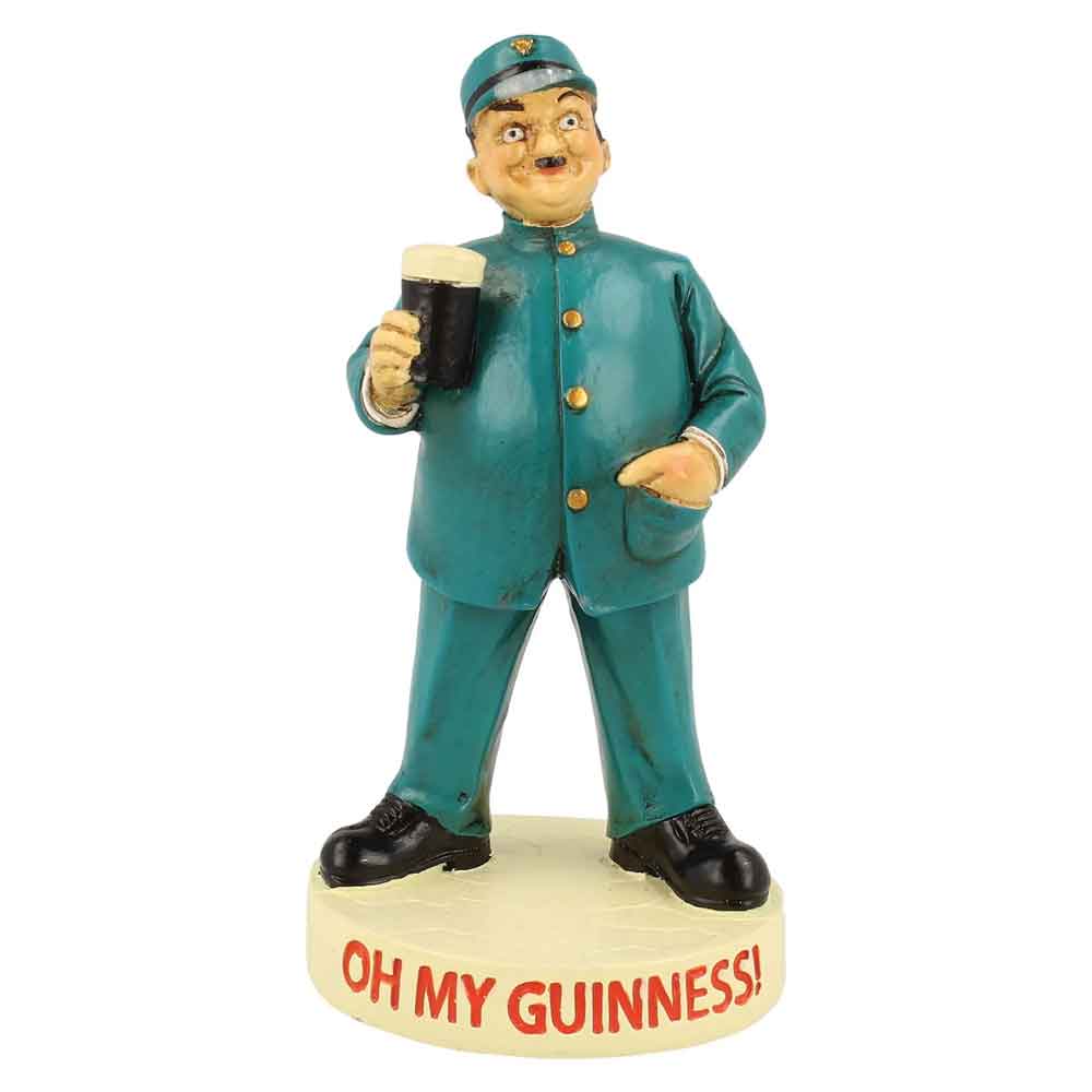 Product image for Guinness | Classic Gilroy Zookeeper & Pint Irish Figurine