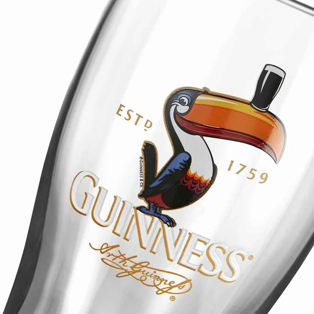 Product image for Guinness | Classic Toucan Irish Pint Glass