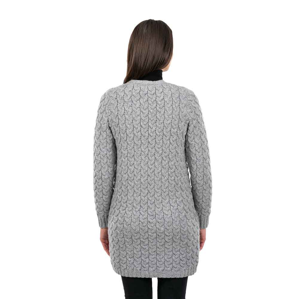 Product image for Irish Coat | Merino Wool Aran Icon Coat