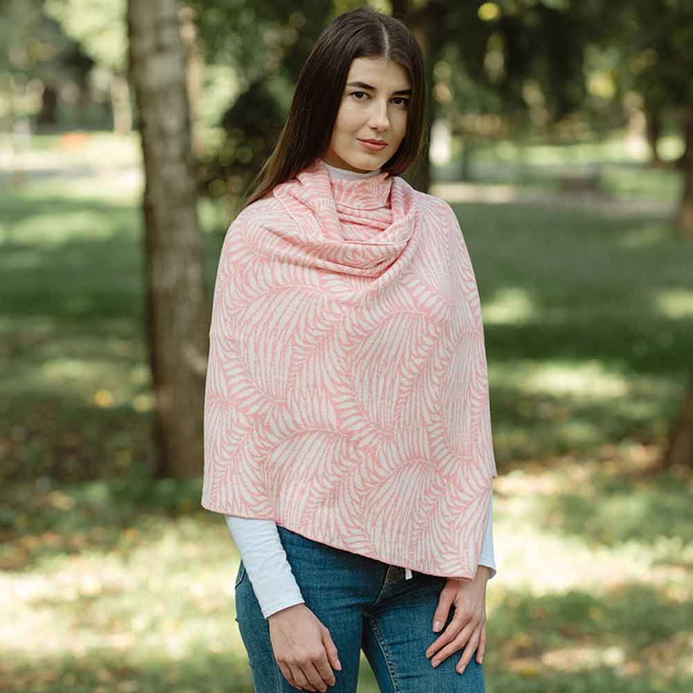 Product image for Irish Shawl | Newgrange Fern Cotton Wrap