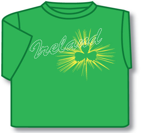 Product image for Kids T-Shirts: Kids T-Shirts: Kids Green Ireland T-Shirt