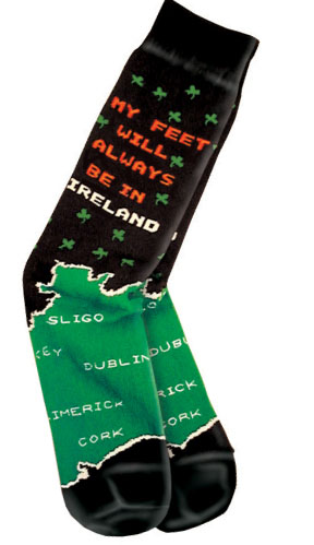 Product image for My Feet Will Always Be In Ireland Socks
