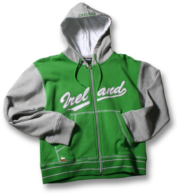 Product image for Ladies Two Tone Ireland Signature Hooded Jacket