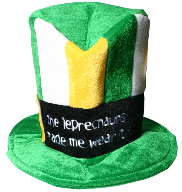 Product image for The Leprechauns Made Me Wear It Fun Hat