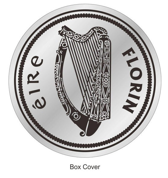 Irish Penny Watch Irish Florin Mens Silver Bracelet Watch at