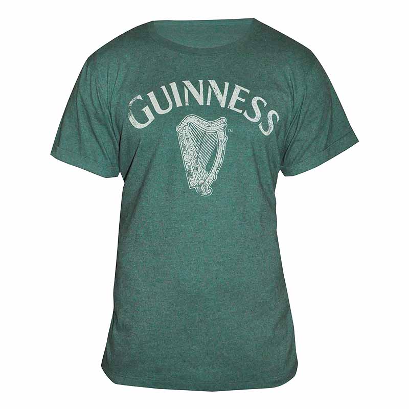 Product image for Irish T-shirts | Guinness Vintage Harp Tee