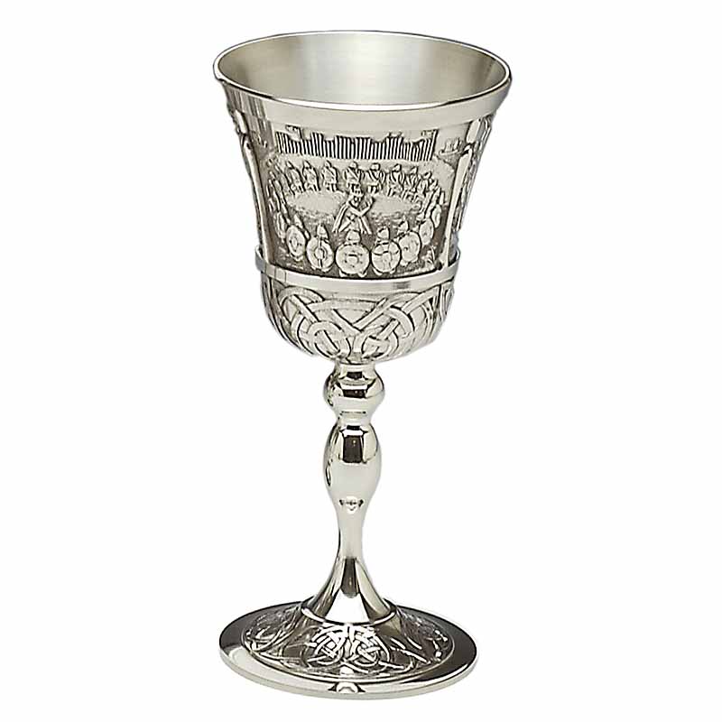 Product image for Irish Wedding Pewter Goblet King Brian Boru