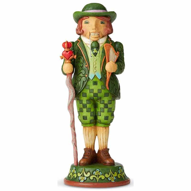 Product image for Irish Christmas | Quite Charming Irish Nutcracker Figurine