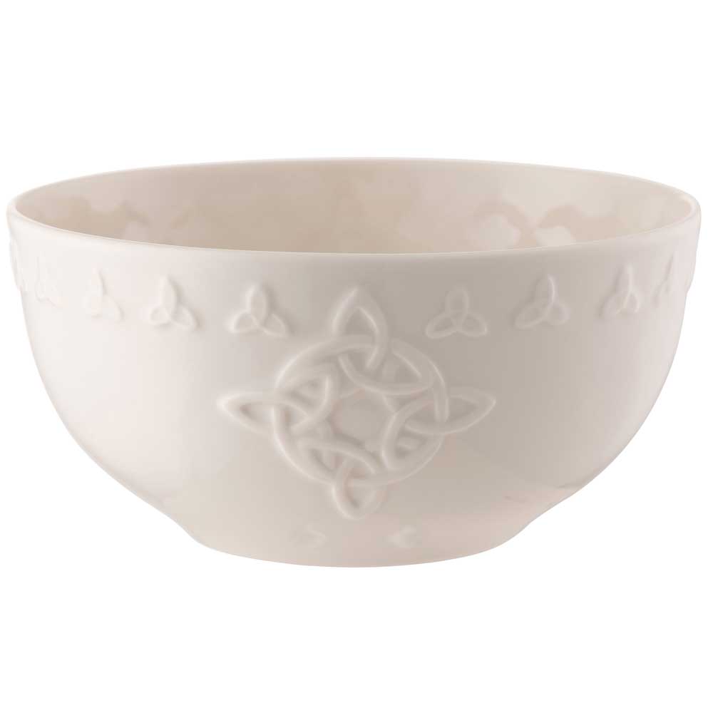 Product image for Celtic Trinity Knot Bowl | Belleek Irish Pottery