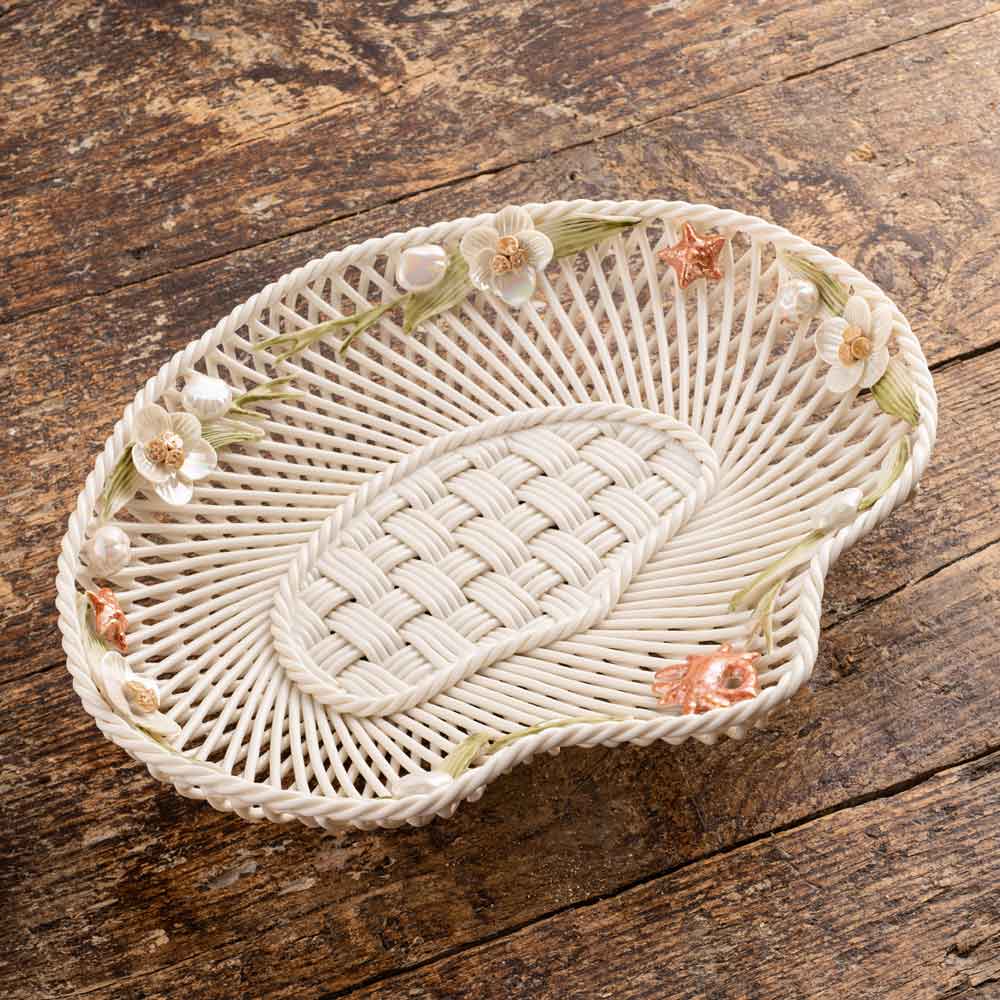 Product image for Belleek Pottery | Rossnowlagh Basket