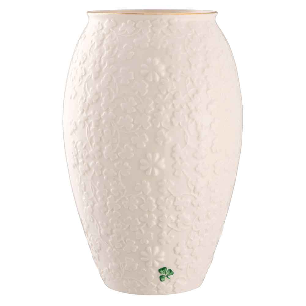 Product image for Belleek Pottery | Field of Irish Shamrocks Vase