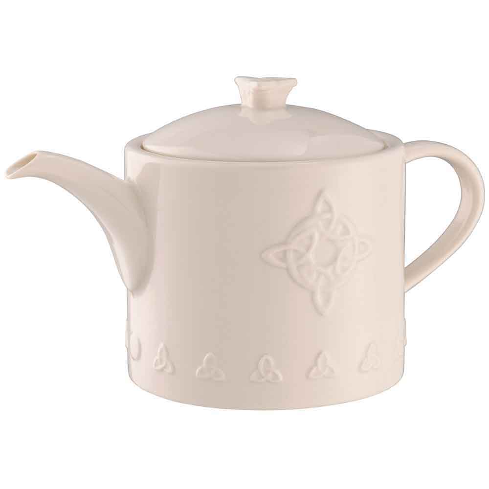 Product image for Belleek Pottery | Irish Trinity Knot Beverage Pot