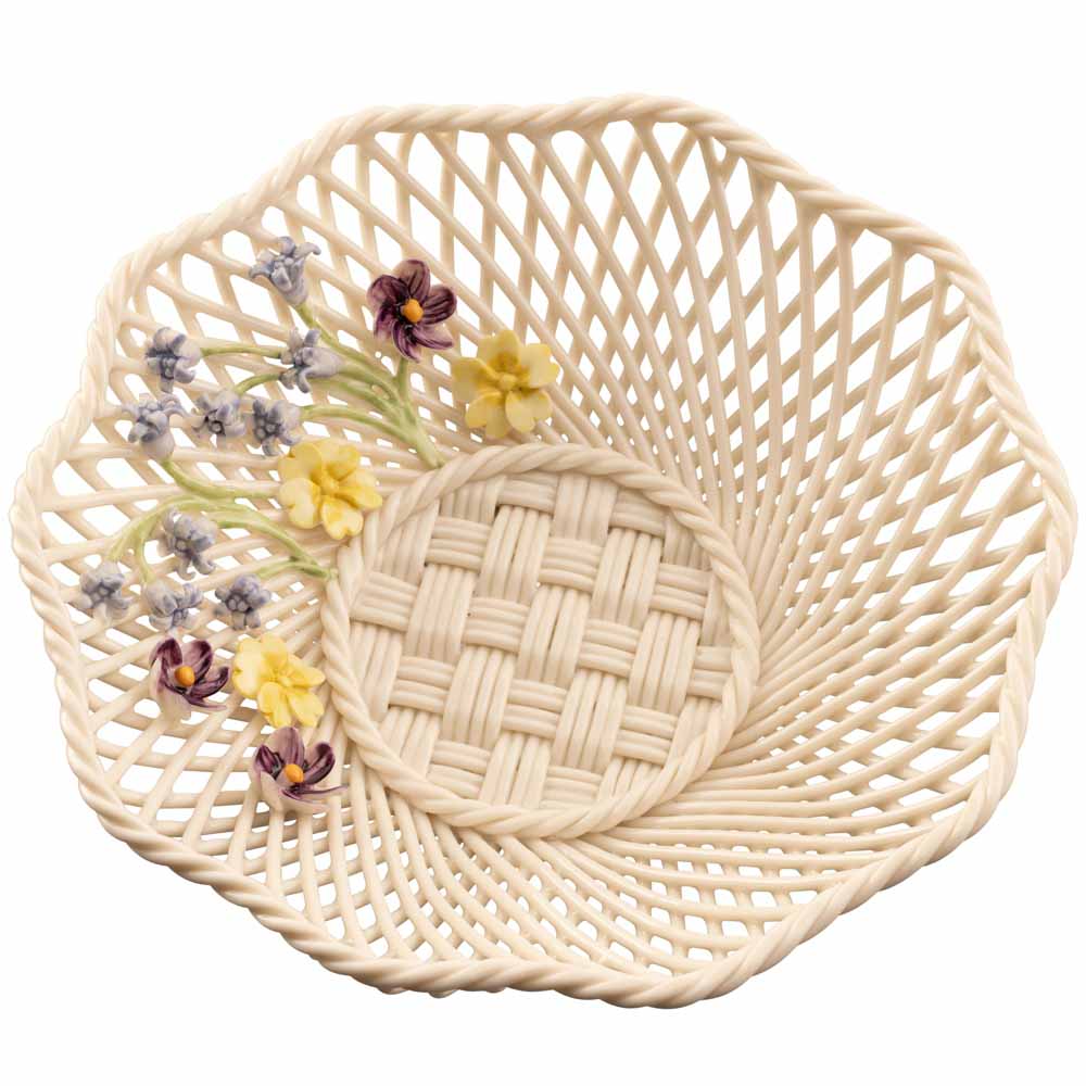 Product image for Belleek Pottery | Wild Irish Hedgerow Spring Basket