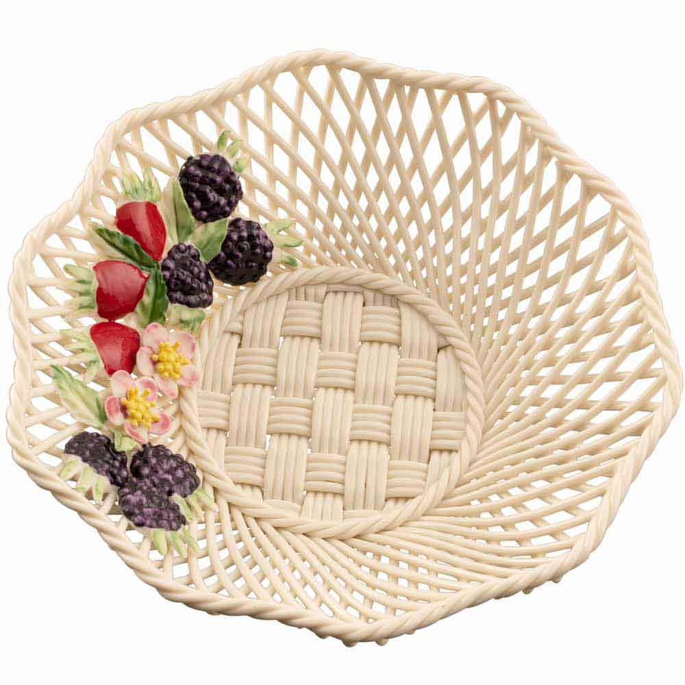 Product image for Belleek Pottery | Wild Irish Hedgerow Autumn Basket