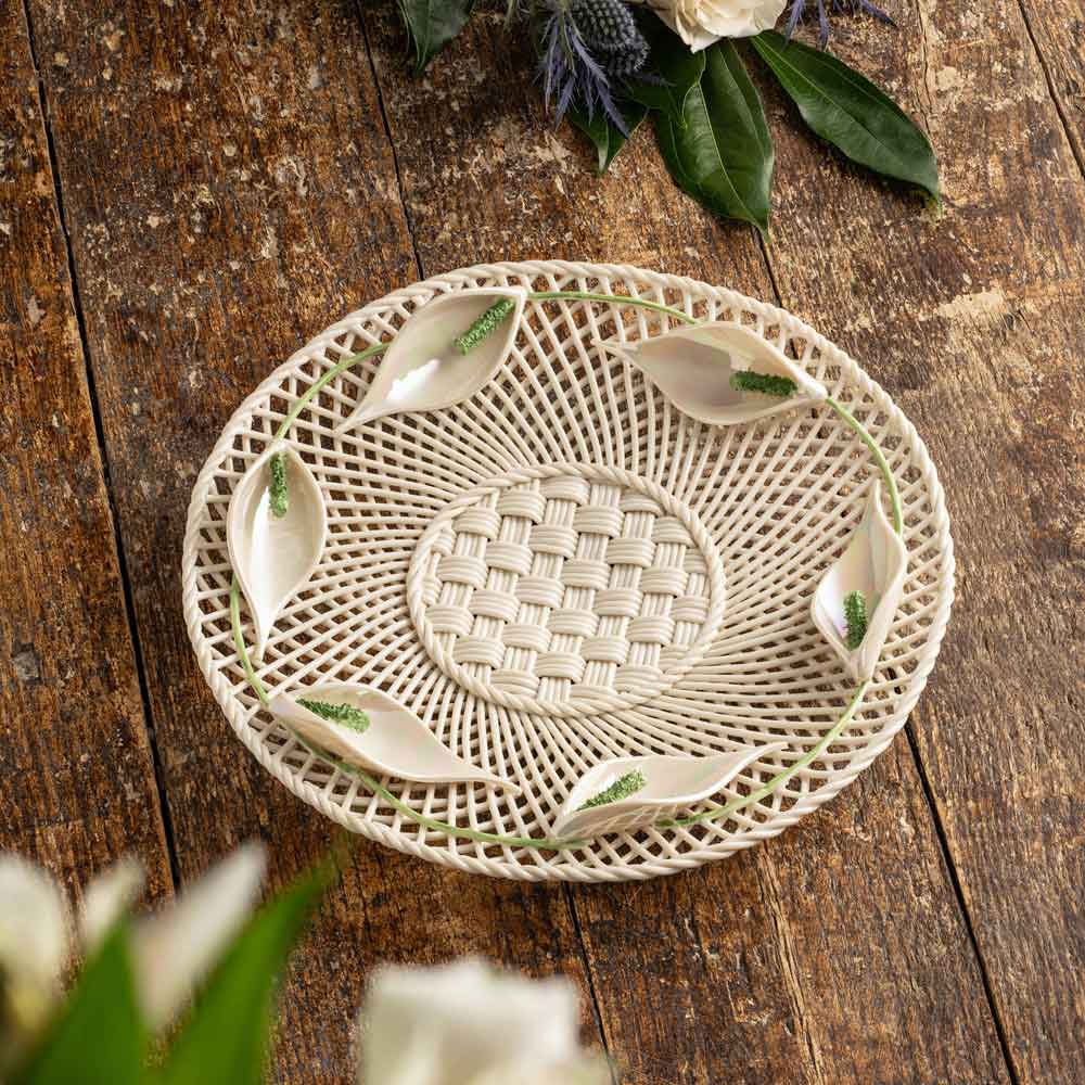 Product image for Belleek Pottery | Irish Lily Basket