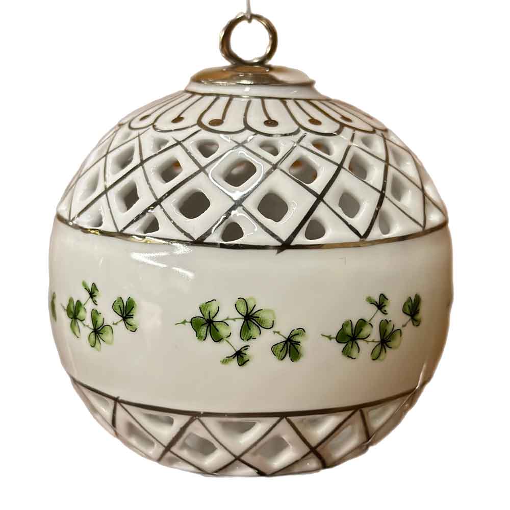 Product image for Irish Ornament | Shamrock Irish Wedding Anniversary Christmas Bauble