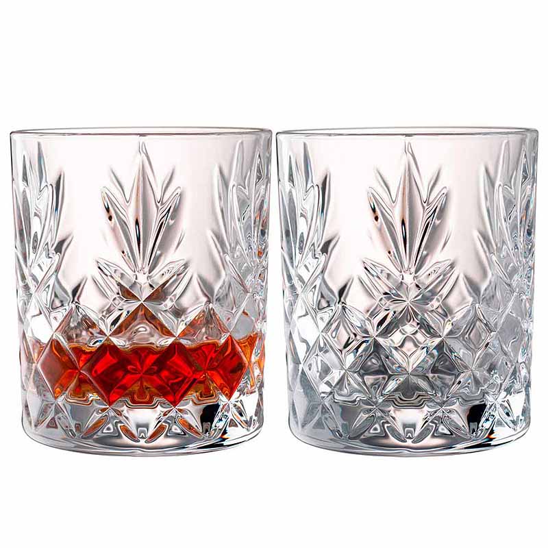 Product image for Galway Crystal Renmore Irish Whiskey Glass Pair