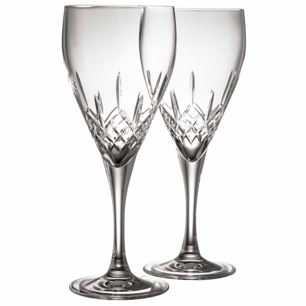 Product image for Galway Crystal Longford Red Wine Glass Pair