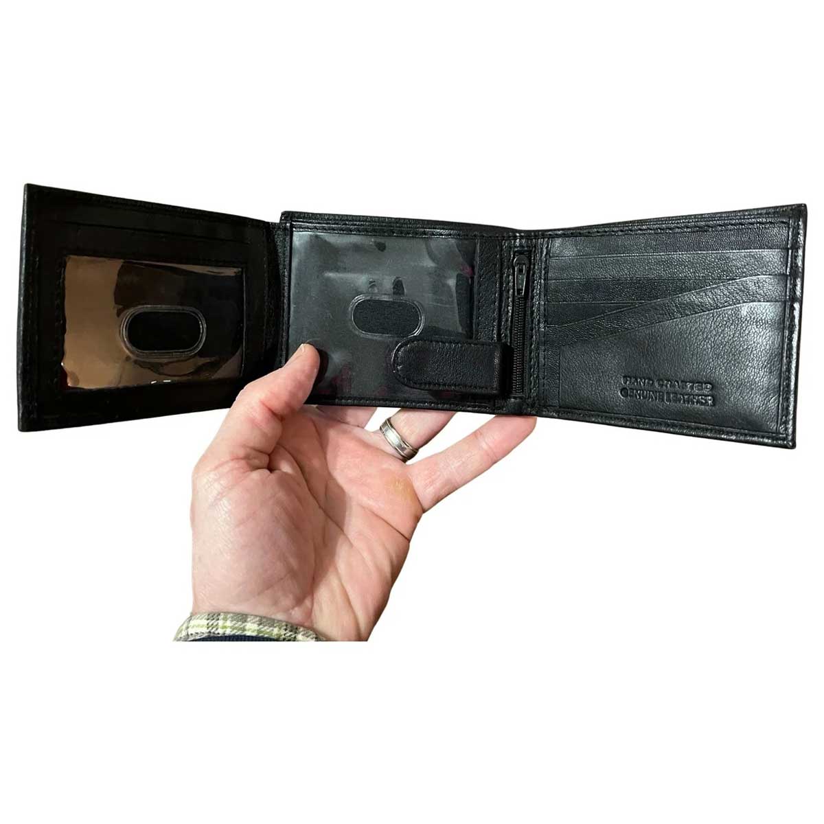 Product image for Irish Wallet | Family Crest Coat of Arms Leather Wallet