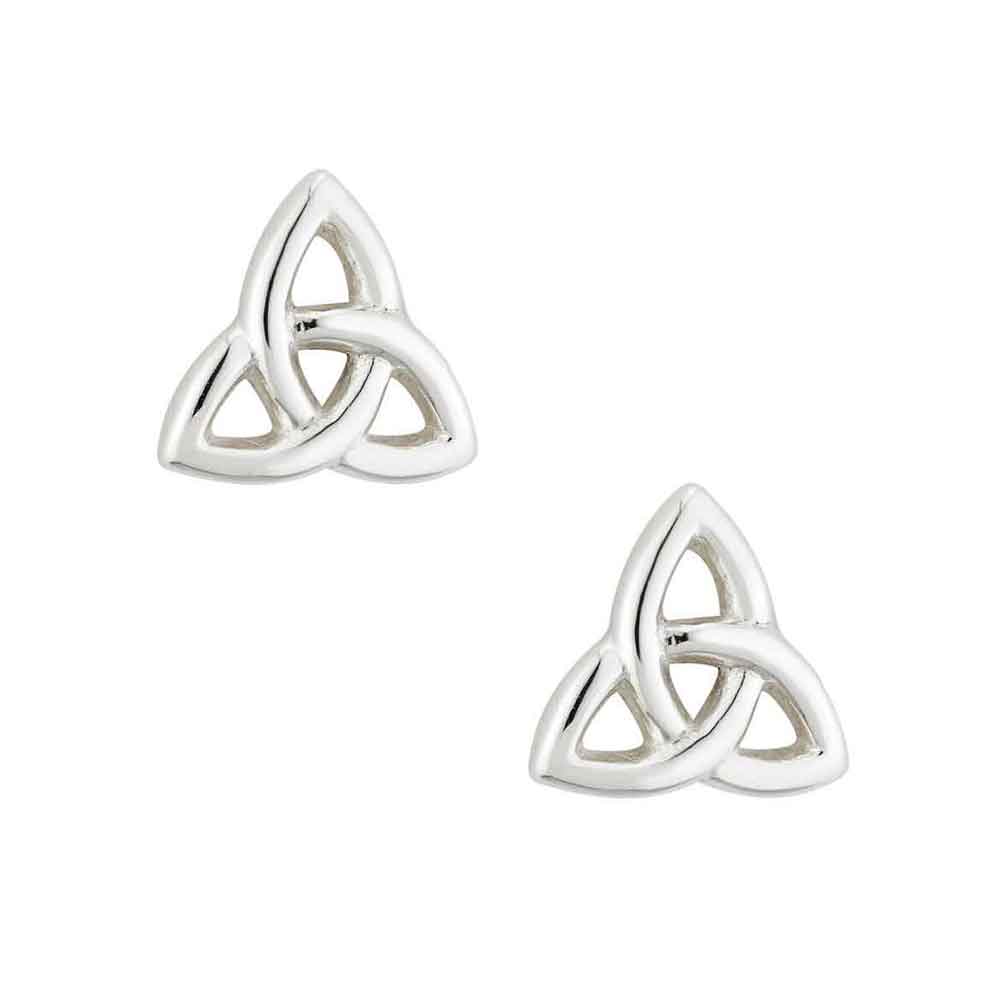 Product image for Sterling Silver Trinity Knot Earrings