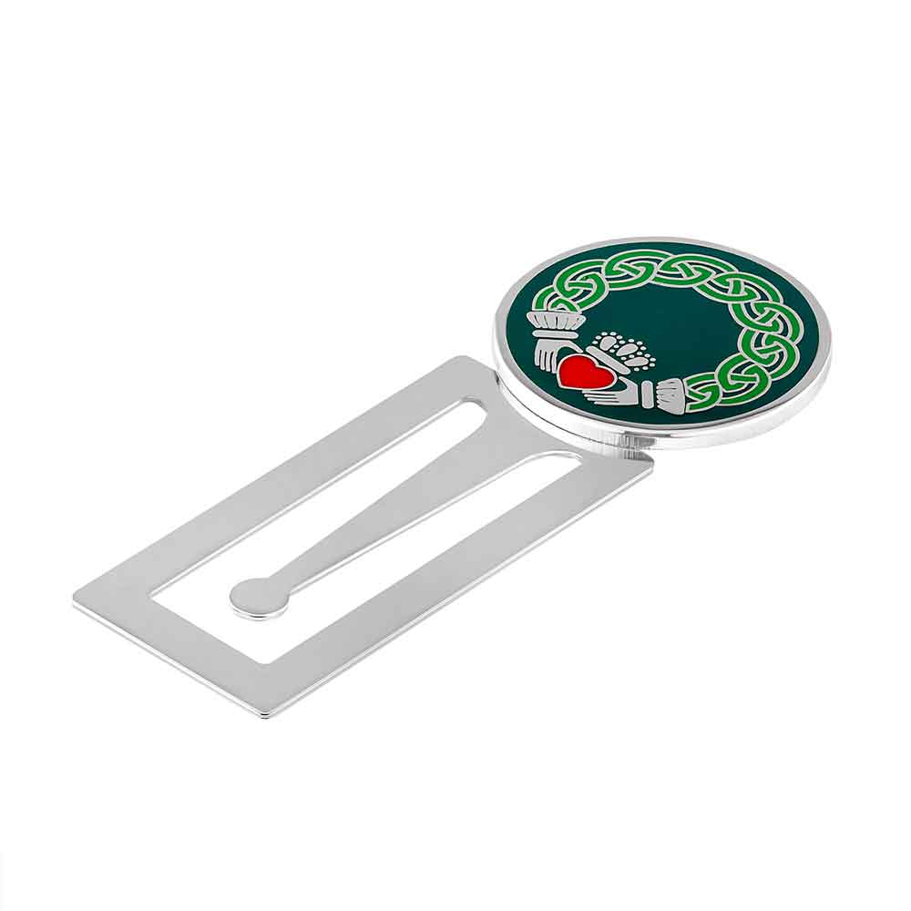Product image for Irish Bookmark | Celtic Book of Kells Claddagh Book Mark