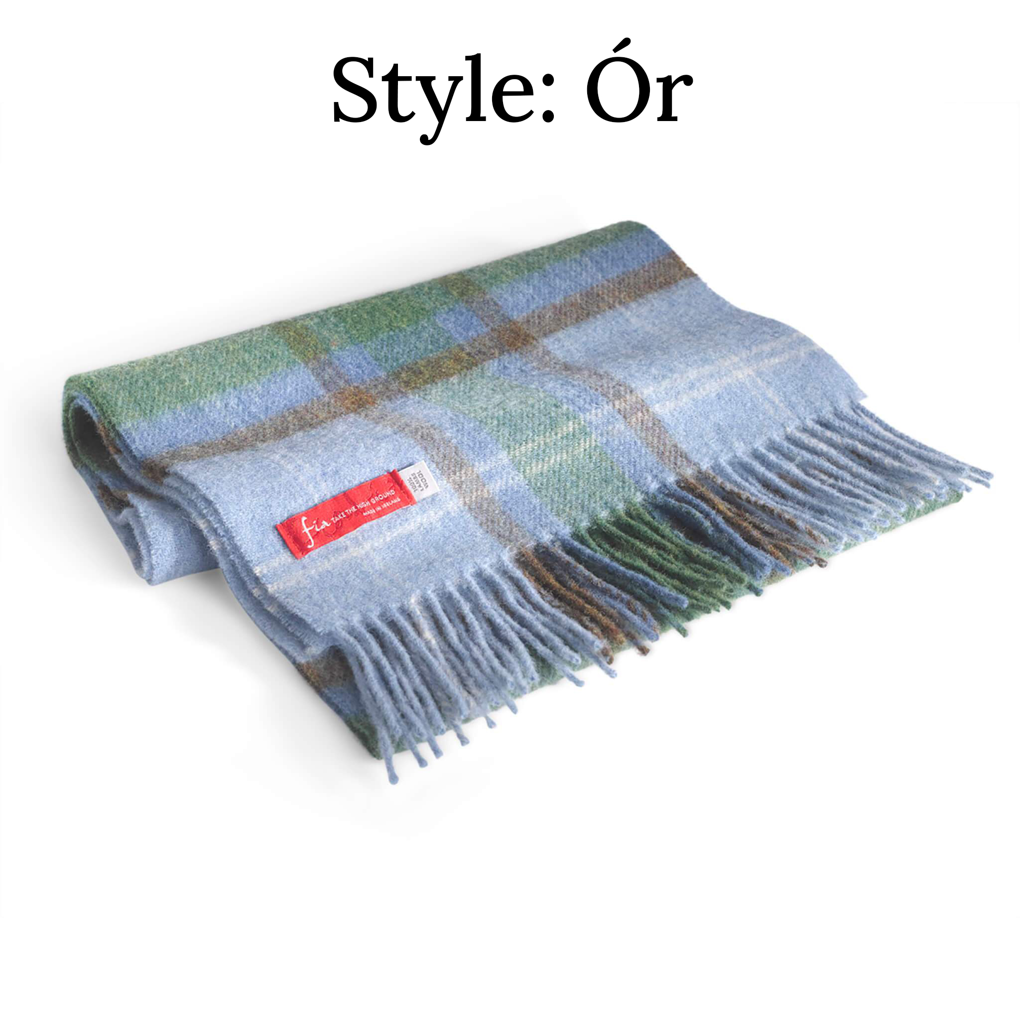 Product image for Irish Scarf | 100% Lambswool 60 inch x 12 inch