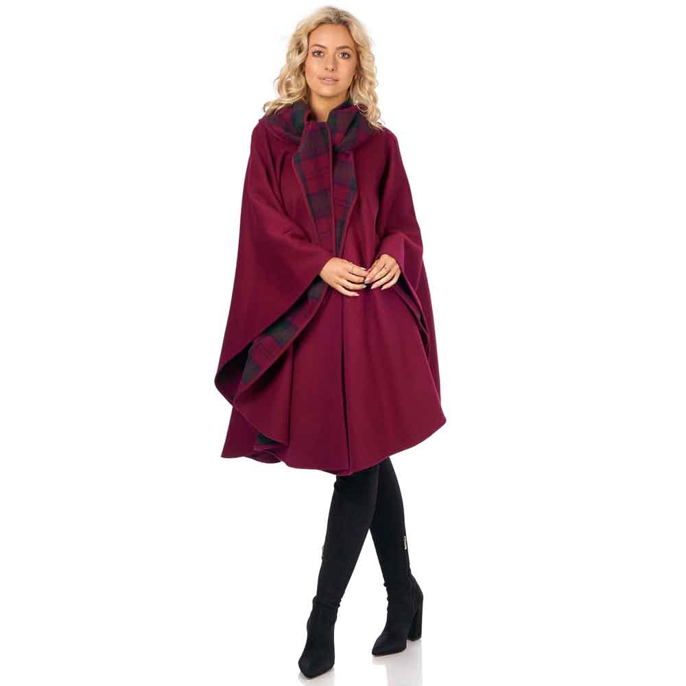 Irish Pure New Wool Cape at