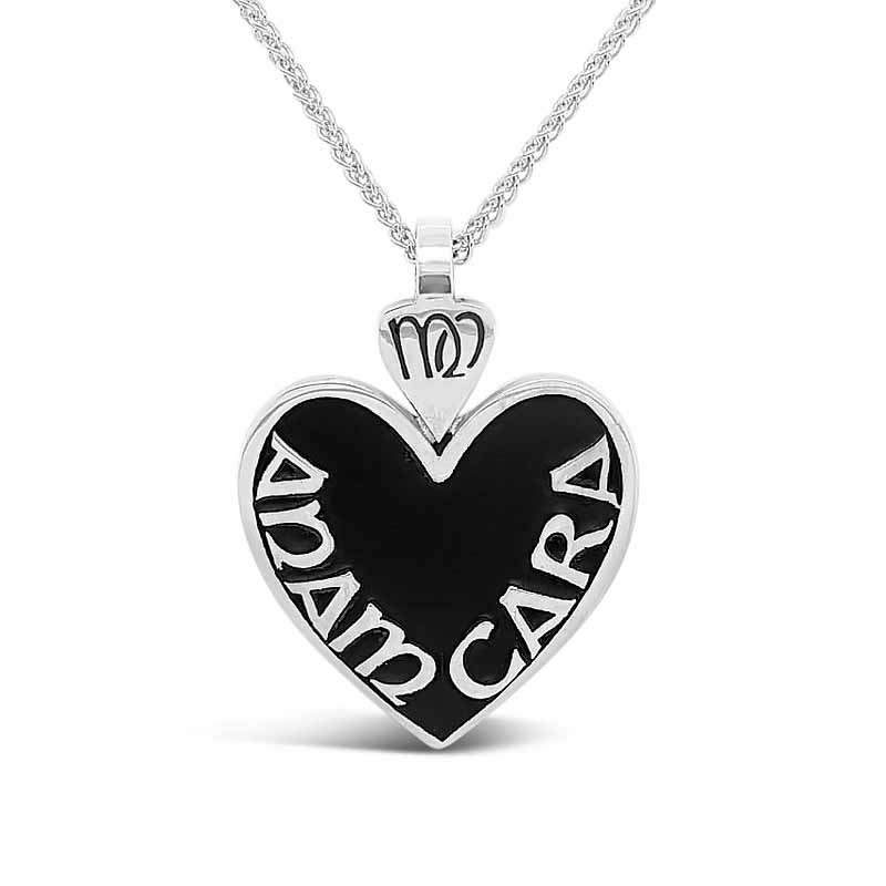 Product image for Irish Necklace - Mo Anam Cara My Soul Mate Pendant with Chain - Medium