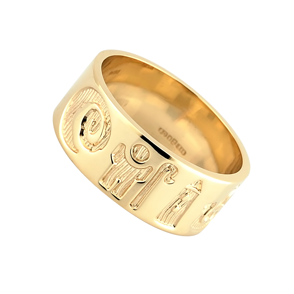 Irish Ring 14k Gold History of Ireland at S2407