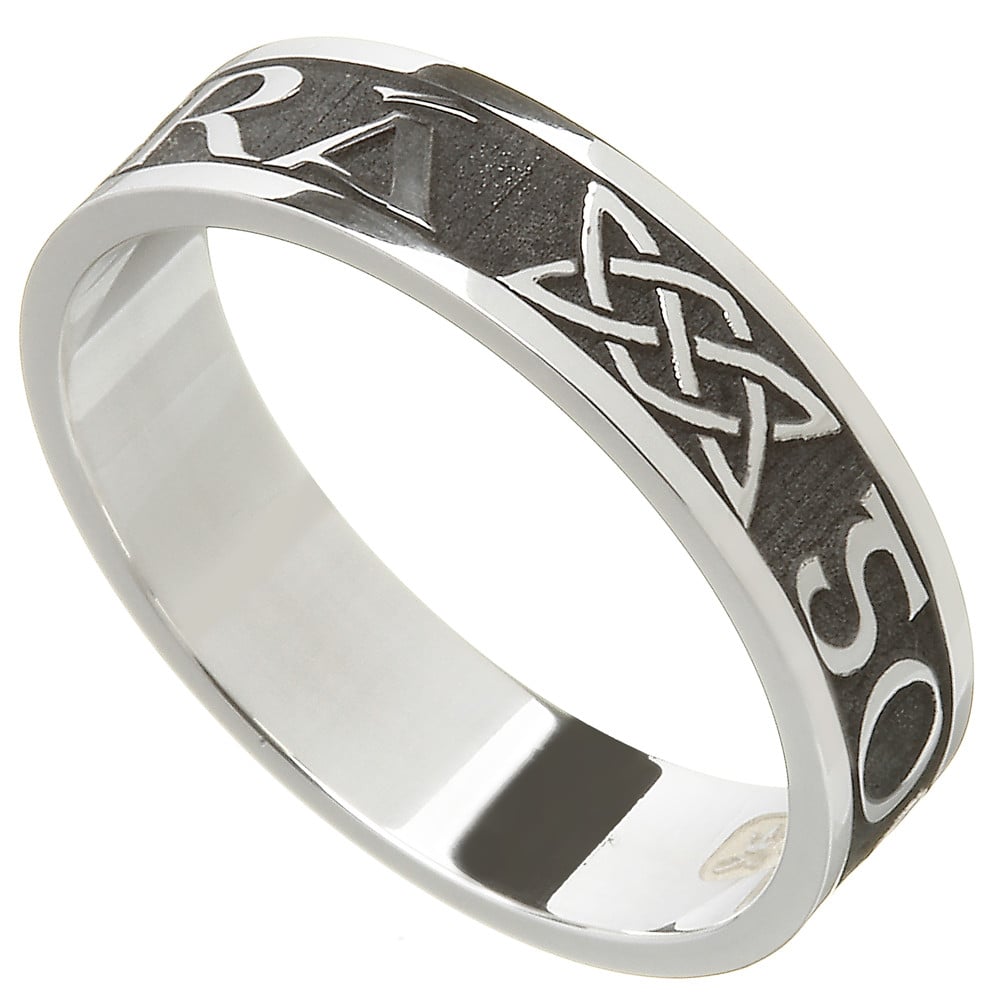 Product image for Irish Ring - Ladies Gra Go Deo 'Love Forever' Irish Wedding Ring