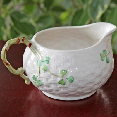 Belleek Shamrock Cream Jug