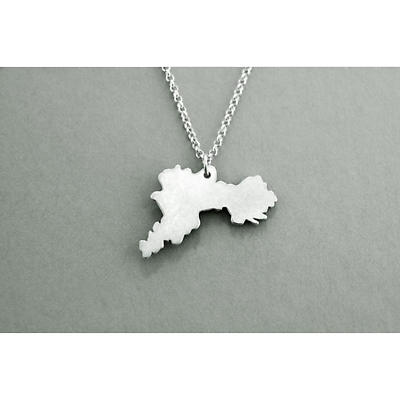 Alternate Image 9 for Irish Necklace - Sterling Silver Counties of Ireland Pendant with Chain