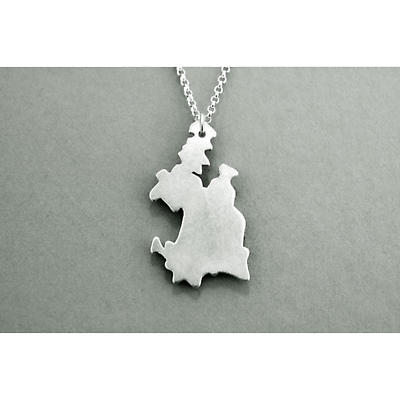 Alternate Image 6 for Irish Necklace - Sterling Silver Counties of Ireland Pendant with Chain