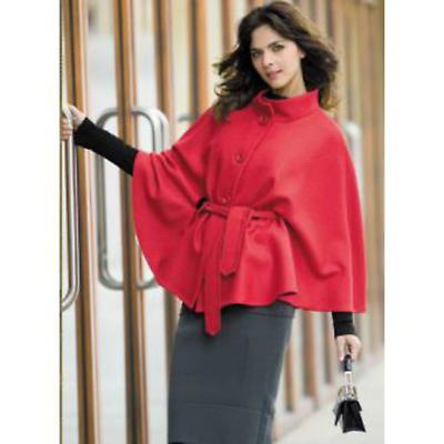 Cashmere Blend Belted Irish Cape