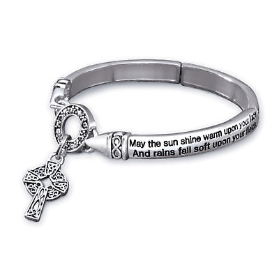 Irish Blessing Stretch Bracelet