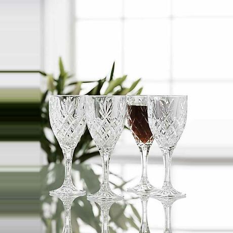 Galway Crystal Renmore Goblets - Set of 4