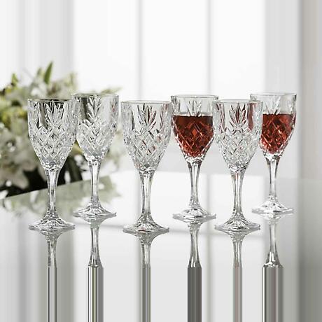 Galway Crystal Renmore Goblets - Set of 6