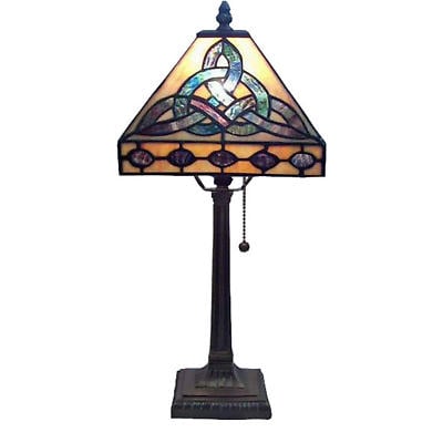 Stained Glass Trinity Lamp