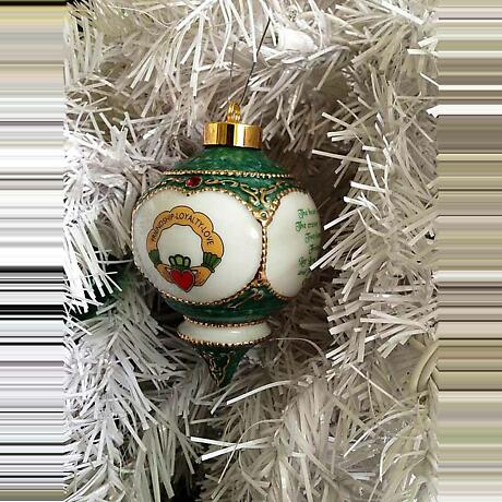 Irish Christmas Ornament - Claddagh Ornament